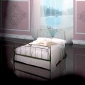 Wrought-iron double bed Auriga
