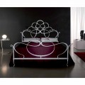 Wrought-iron double bed Malva