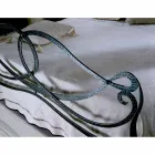 Double Wrought Iron Orchid Viadurini