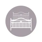 Iron Double Bed with Optional Footboard Made in Italy - Lampo Viadurini