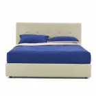 Modern Double Bed with Polypropylene Feet Made in Italy - Patos Viadurini