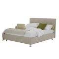 Luxury Modern Double Bed with Storage Box Made in Italy - Orfei