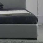 Modern double bed, without storage, Gaya New by Bolzan Viadurini