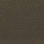 Double Bed Covered in Imitation Leather with Feet Made in Italy - Nurzio Viadurini