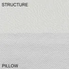 Round Double Bed Covered in Made in Italy Design Ecoleather - Vesio Viadurini