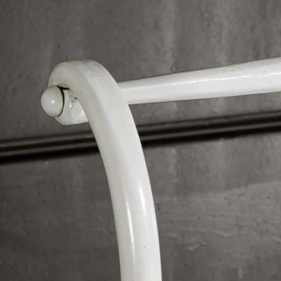 single bed in wrought iron full Amanda crafted, made in Italy Viadurini