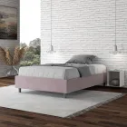 Queen-Sized Bed 120x200 cm Covered in Microfiber Made in Italy - Athlete Viadurini