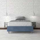 Queen-Sized Bed 120x200 cm Covered in Microfiber Made in Italy - Athlete Viadurini