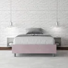 Queen-Sized Bed 140x200 cm Covered in Microfiber Made in Italy - Athlete Viadurini