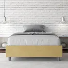 Queen-Sized Bed 140x200 cm Covered in Microfiber Made in Italy - Athlete Viadurini