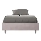 Queen-Sized Bed 140x200 cm Covered in Microfiber Made in Italy - Athlete Viadurini