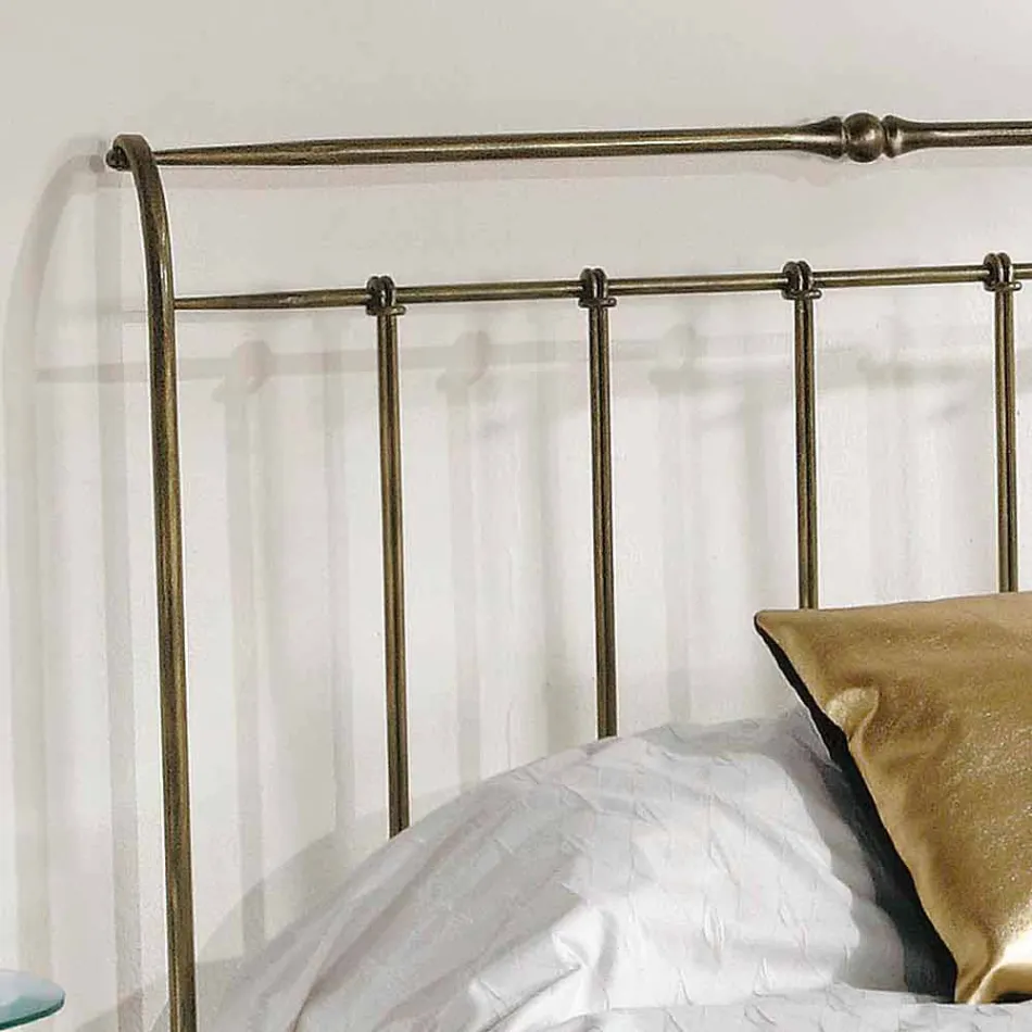 Bed queen size wrought iron full Kelly made in Italy Viadurini