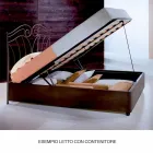 A bed and a Half Square Wrought Iron Lira Viadurini