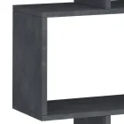 Vertical Design Wall Bookcase Living Room in Wood 3 Finishes - Minetta Viadurini