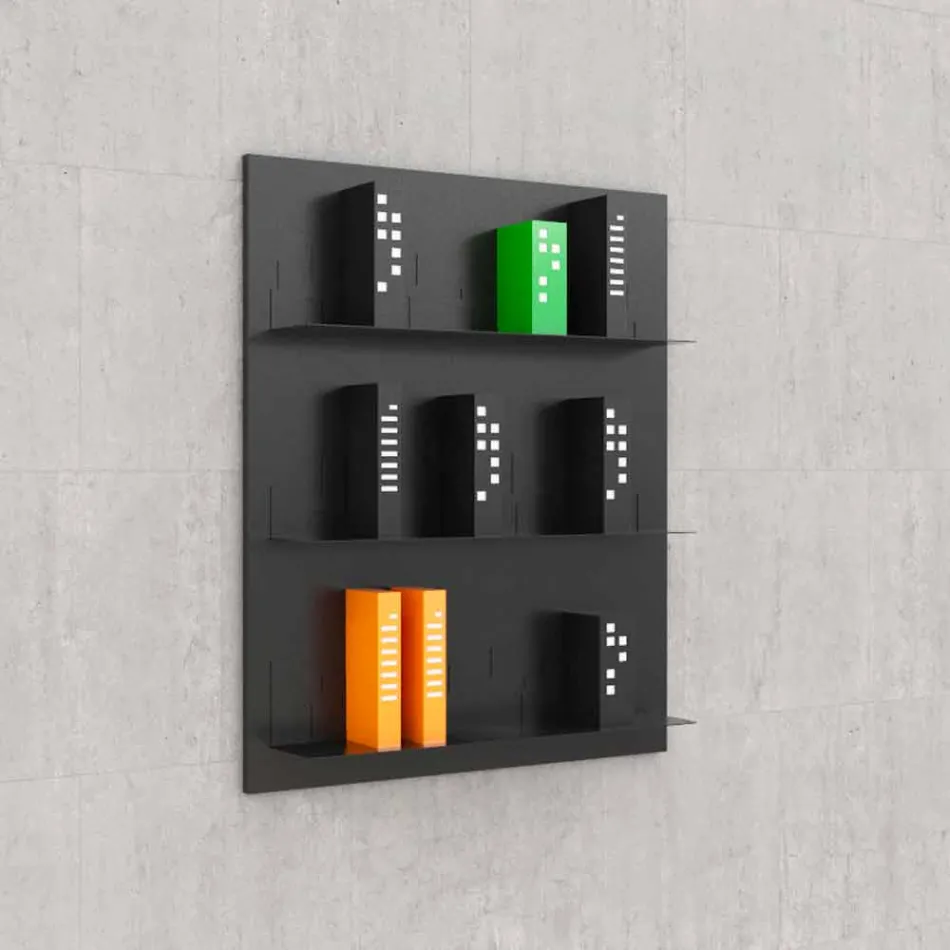 Library to Hang Skyline 90x110 Mabele Viadurini