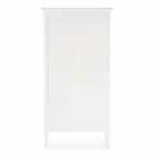 Classic Floor Bookcase in Wood with Metal Handles Homemotion - Spina Viadurini