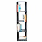 Black, Red, White or Gray Iron Modern Floor Bookcase Made in Italy - Pls Viadurini