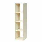 Black, Red, White or Gray Iron Modern Floor Bookcase Made in Italy - Pls Viadurini