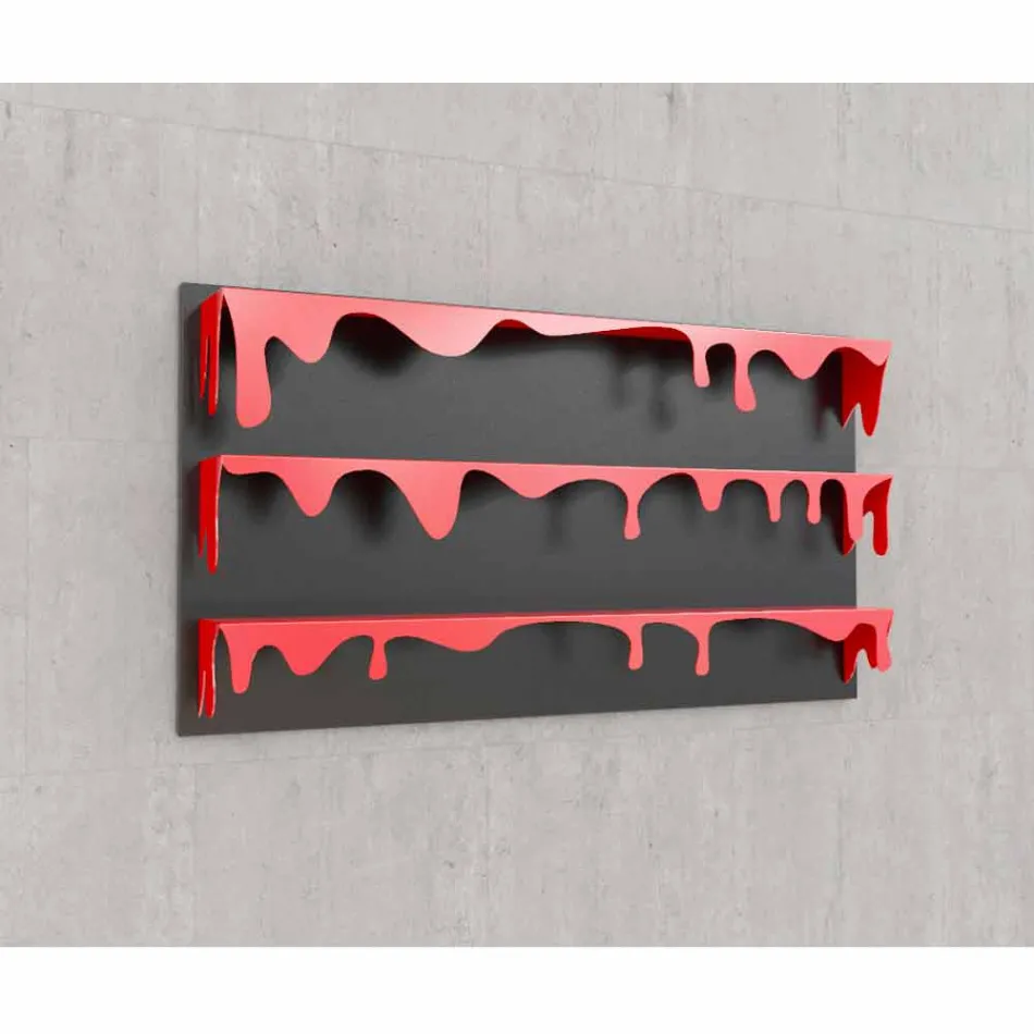 Library Design Kolata 130x70 (3 shelves) Mabele Viadurini