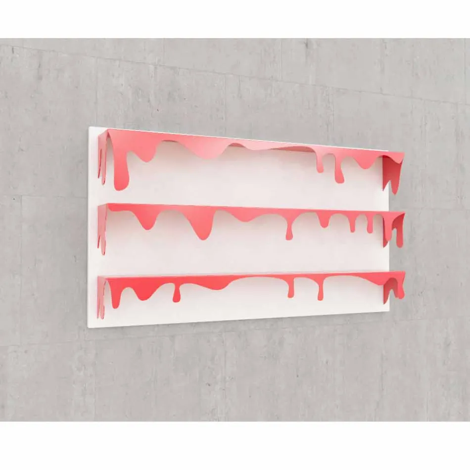 Library Design Kolata 130x70 (3 shelves) Mabele Viadurini