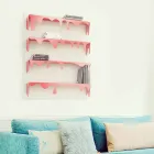 Library Design Kolata 90x110 (4 shelves) Mabele Viadurini