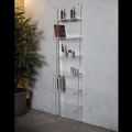 Living Room Bookcase in Transparent Acrylic Crystal 2 Sizes - Parotta