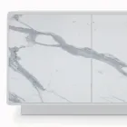 Sideboard with 3 doors and lacquered and laminated structure Made in Italy - Ferrara Viadurini