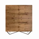 Living room sideboard in Mdf with 2 feet support Made in Italy - Rosalba Viadurini