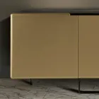 Living Room Sideboard with 4 Doors in Different Finishes Made in Italy - Heidi Viadurini