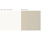 Living Room Sideboard with 4 MDF Doors White and Nickel Finish Made in Italy - Emie Viadurini