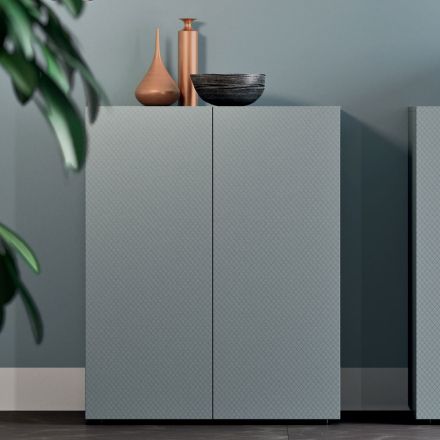 High Quality Ecological Wood Living Room Sideboard Made in Italy - Nazife Viadurini