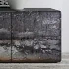 Living Area Sideboard with 3 Doors in Different Finishes Made in Italy - Ole Viadurini