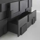 Azalea thermocontruated brushed larch wood design Viadurini