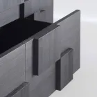 Azalea thermocontruated brushed larch wood design Viadurini