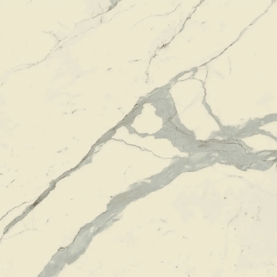 Wooden Sideboard 3 Doors with Slanted Edge and Ceramic Top - Mondolfo Viadurini