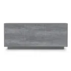 Sideboard in Lacquered Wood with 2 or 3 Ceramic Doors Made in Italy - Fiorenza Viadurini