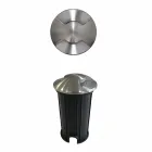 Marker Outdoor Recessed LED Spotlight in Stainless Steel 4 Pieces - Rhombus Viadurini