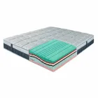 Double mattress H 25cm in Memory and Carbon Resistex Made in Italy - Villa Viadurini