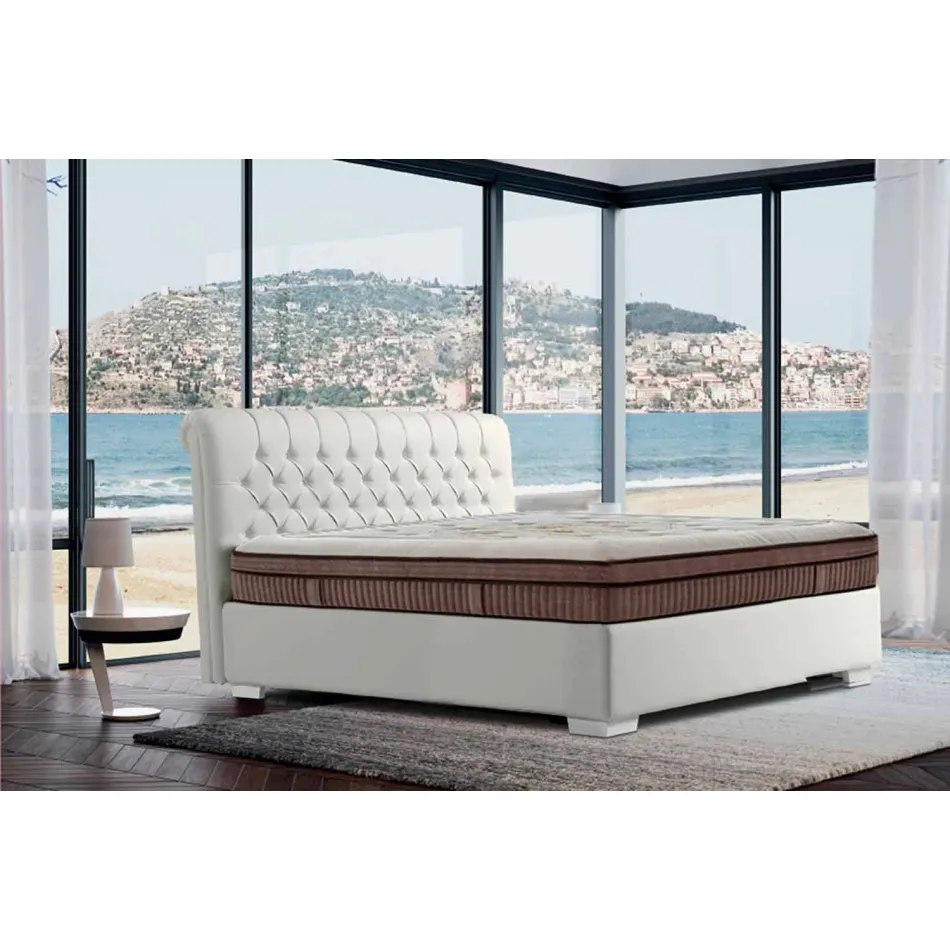 Seven Zone Memory Mattress Double H 25 cm Made in Italy - Versatile Viadurini