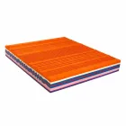 Memory Vitaminic Double Mattress 25 cm high Made in Italy - Orange Viadurini