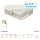 Square and Half Pocket Spring Mattress Anti-mite Bio Springs - Biosprings Viadurini