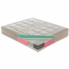 Single Memory Aloe Feel mattress with 1600 Springs Made in Italy - Greece Viadurini