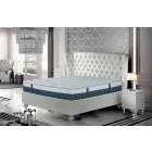 Single mattress in Memory Aloe Feel and Carbon Resistex Made in Italy - Villa Viadurini