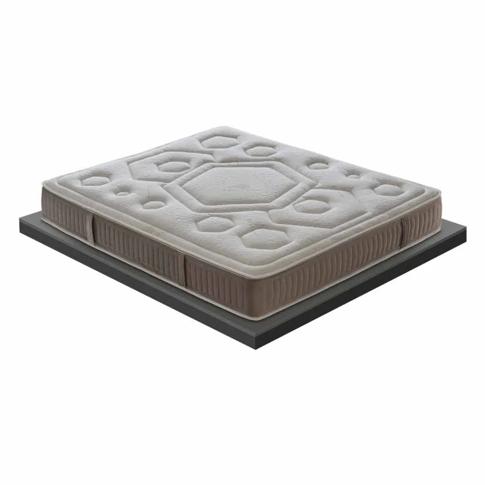 Single Mattress in Memory Vitaminic High 25 cm Made in Italy - Orange Viadurini