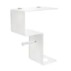 Bathroom Shelf with Roll Holder and Toilet Brush Holder Made in Italy - Scrooge Viadurini