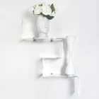 Transparent Plexiglass Object Shelf Made in Italy - Mufasa Viadurini