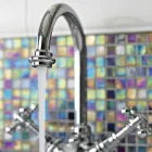 1 Hole High Spout Basin Mixer in Vintage Brass Made in Italy - Elisea Viadurini