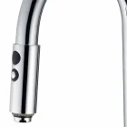 Kitchen Sink Mixer with Adjustable Hose and Hand Shower Made in Italy - Cormo Viadurini