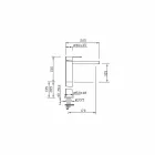 Brass Basin Mixer Without Drain Made in Italy - Sika Viadurini