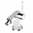 Modern Design Single-lever Bidet Mixer in Chromed Metal - Girino Viadurini